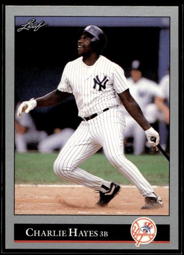 _10 1992 Leaf New York Yankees #220 Charlie Hayes