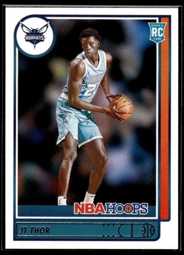 2021 NBA Hoops Charlotte Hornets #244 JT Thor RC Rookie