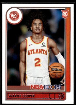 2021 NBA Hoops Atlanta Hawks #249 Sharife Cooper RC Rookie