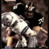 1990 Pro Set Super Bowl 160 Pittsburgh Steelers #80 Dwight White