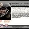 1990 Pro Set Super Bowl 160 Pittsburgh Steelers #80 Dwight White