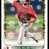 2022 Topps Holiday Los Angeles Angels #HW148 Chase Silseth RC Rookie