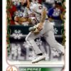 2022 Topps Holiday Houston Astros #HW83 Joe Perez RC Rookie