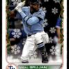 2022 Topps Holiday Montgomery Biscuits #HW171 Vidal Brujan RC Rookie