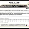 2022 Topps Holiday Oakland Athletics #HW38 Nick Allen RC Rookie