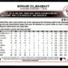2022 Topps Holiday Cleveland Guardians #HW11 Ernie Clement RC Rookie