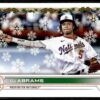2022 Topps Holiday Washington Nationals #HW112 CJ Abrams RC Rookie