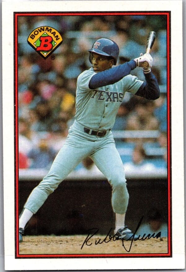 _10 1989 Bowman Texas Rangers #235 Ruben Sierra