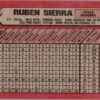 1989 Bowman Texas Rangers #235 Ruben Sierra