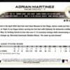 2022 Topps Holiday Oakland Athletics #HW76 Adrian Martinez RC Rookie