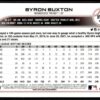 2022 Topps Holiday Minnesota Twins #HW67 Byron Buxton
