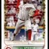 2022 Topps Holiday Cincinnati Reds #HW130 Hunter Greene RC Rookie
