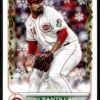 2022 Topps Holiday Cincinnati Reds #HW60 Tony Santillan RC Rookie
