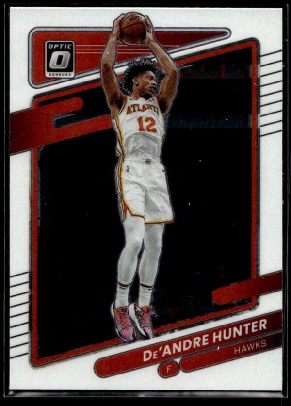 2021 Donruss Optic Atlanta Hawks #13 De'Andre Hunter