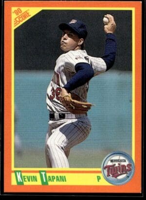 1990 Score Rookie & Traded Minnesota Twins #82T Kevin Tapani