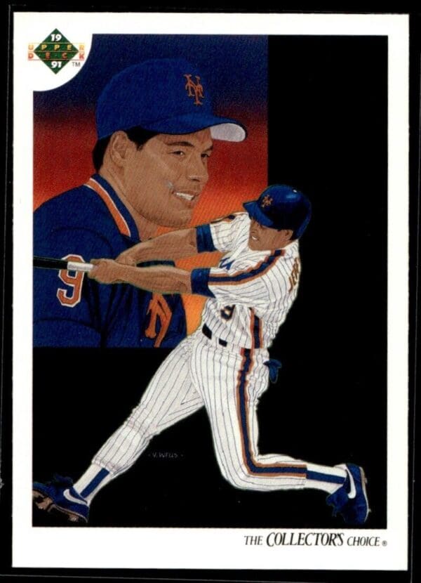 1991 Upper Deck Team Logo Holograms New York Mets #95 Gregg Jefferies