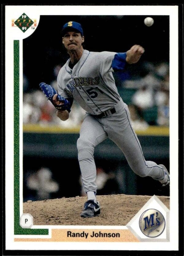 1991 Upper Deck Seattle Mariners #376 Randy Johnson