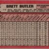 1989 Bowman San Francisco Giants #480 Brett Butler
