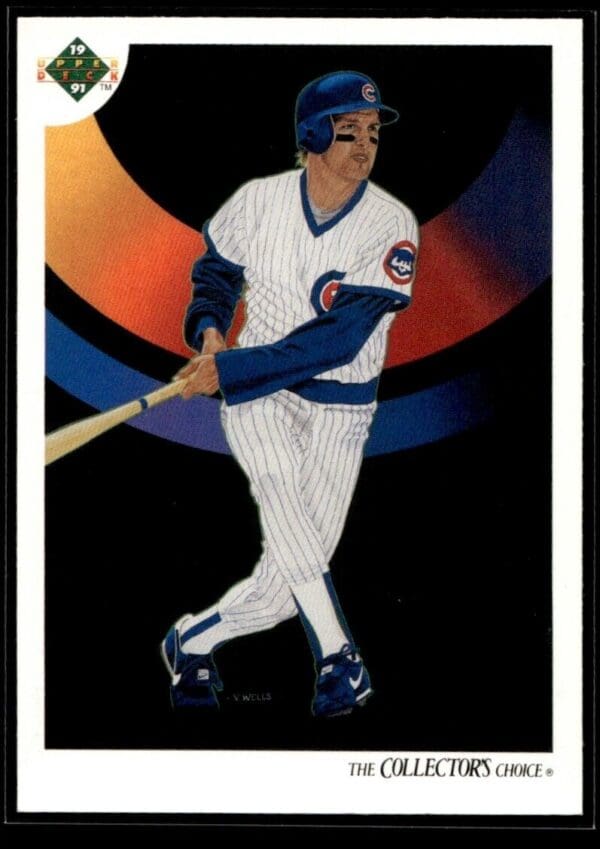 1991 Upper Deck Team Logo Holograms Chicago Cubs #99 Mark Grace