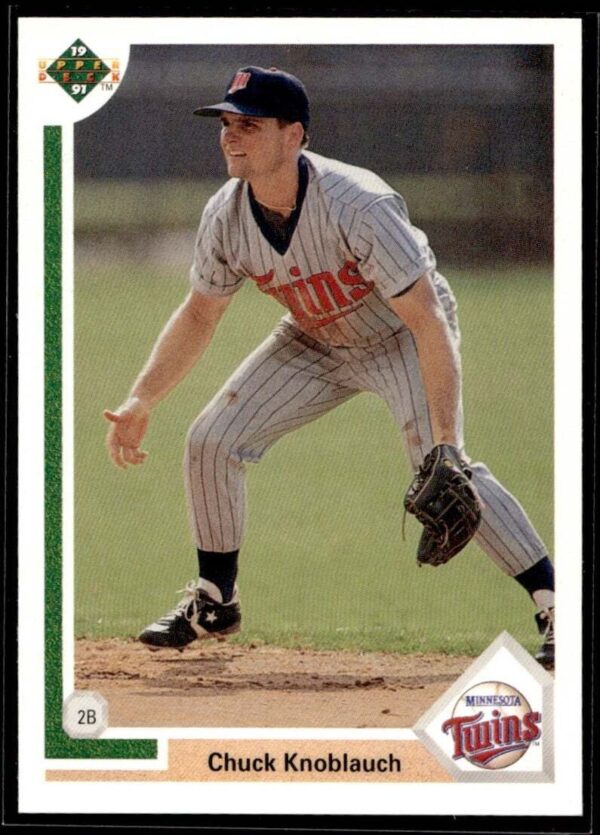 1991 Upper Deck Minnesota Twins #40 Chuck Knoblauch
