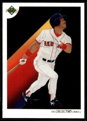 1991 Upper Deck Team Logo Holograms Boston Red Sox #43 Mike Greenwell