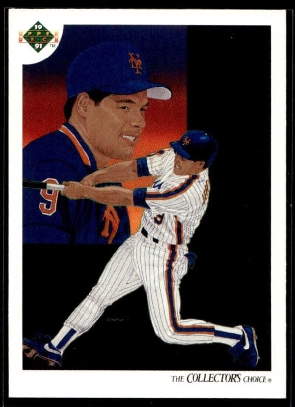 1991 Upper Deck Team Logo Holograms New York Mets #95 Gregg Jefferies