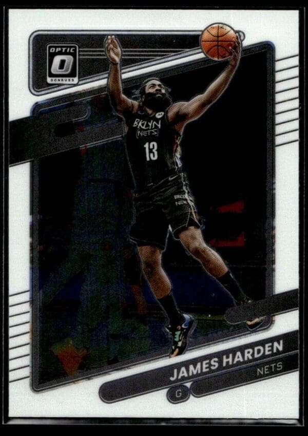 2021 Donruss Optic Brooklyn Nets #106 James Harden