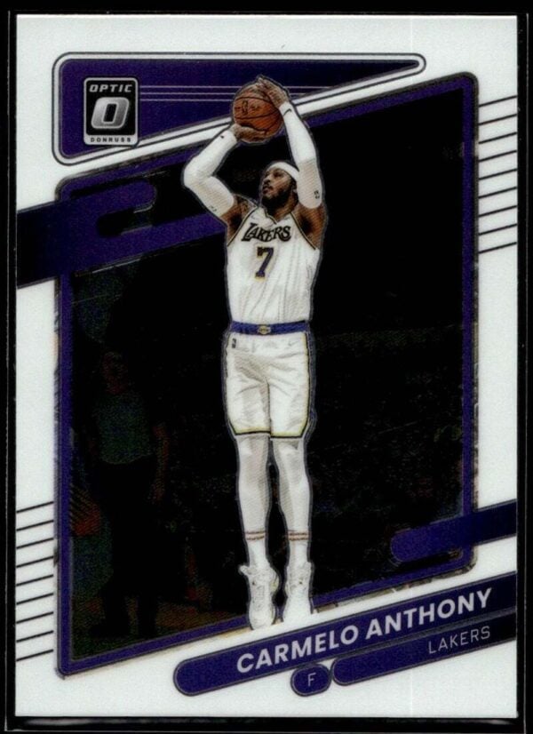 2021 Donruss Optic Los Angeles Lakers #109 Carmelo Anthony