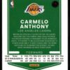 2021 Donruss Optic Los Angeles Lakers #109 Carmelo Anthony