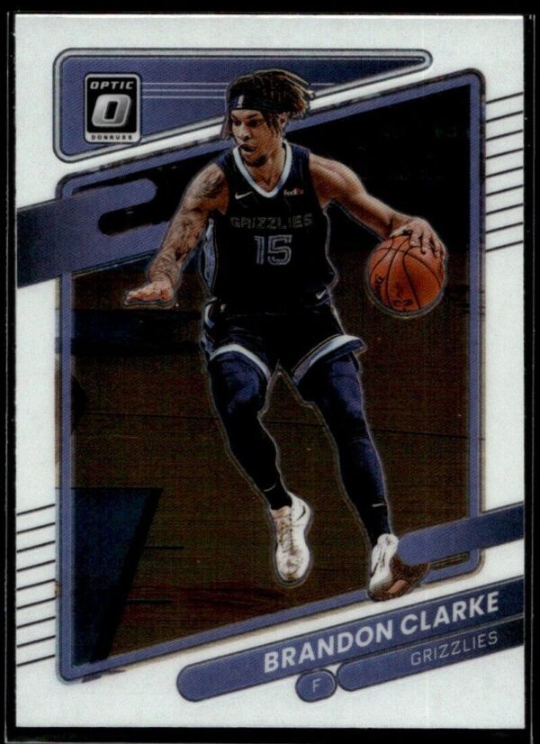 2021 Donruss Optic Memphis Grizzlies #82 Brandon Clarke