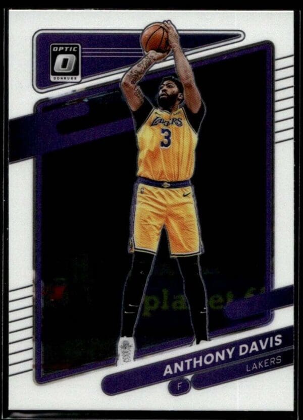2021 Donruss Optic Los Angeles Lakers #133 Anthony Davis