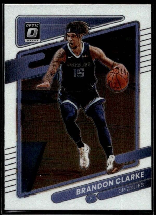 2021 Donruss Optic Memphis Grizzlies #82 Brandon Clarke