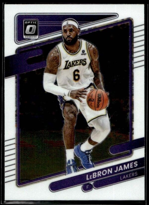 2021 Donruss Optic Los Angeles Lakers #41 LeBron James