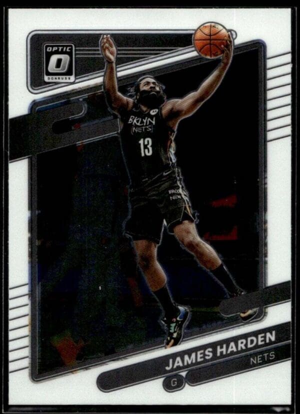 2021 Donruss Optic Brooklyn Nets #106 James Harden