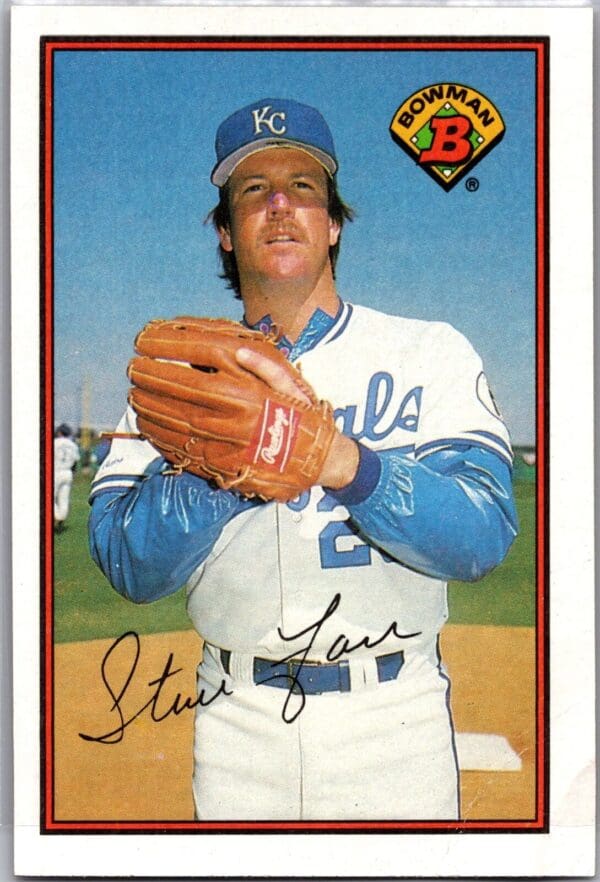 1989 Bowman Kansas City Royals #114 Steve Farr