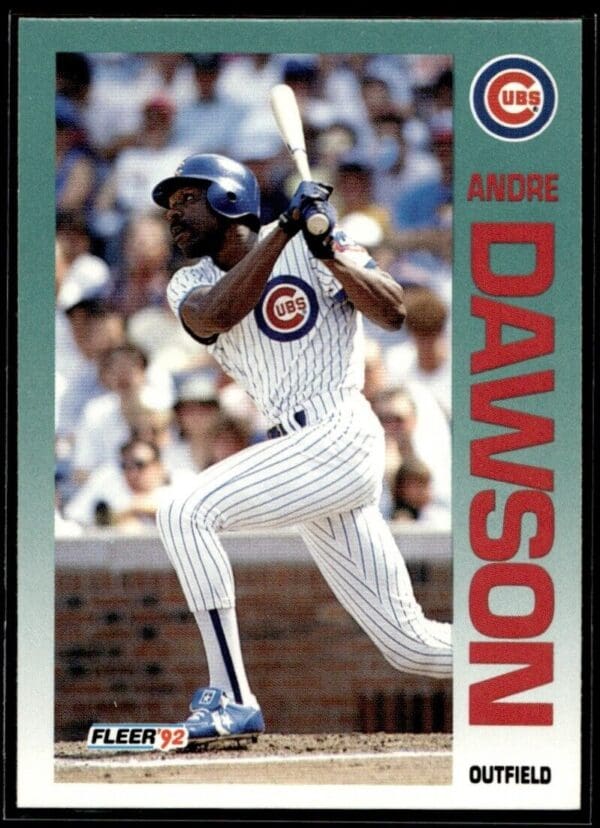 1992 Fleer Chicago Cubs #379 Andre Dawson