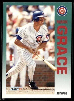 1992 Fleer Chicago Cubs #381 Mark Grace