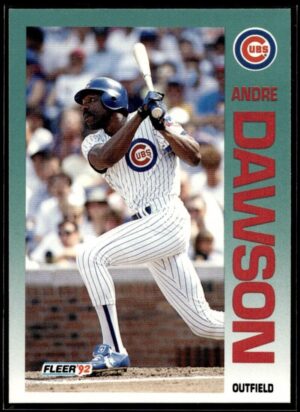 1992 Fleer Chicago Cubs #379 Andre Dawson