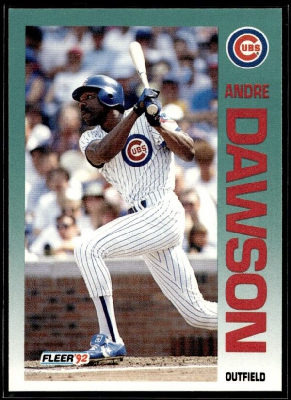 1992 Fleer Chicago Cubs #379 Andre Dawson