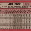 1989 Bowman Boston Red Sox #33 Jim Rice