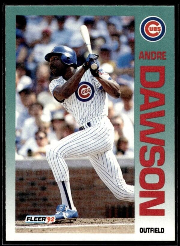 1992 Fleer Chicago Cubs #379 Andre Dawson