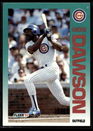 1992 Fleer Chicago Cubs #379 Andre Dawson