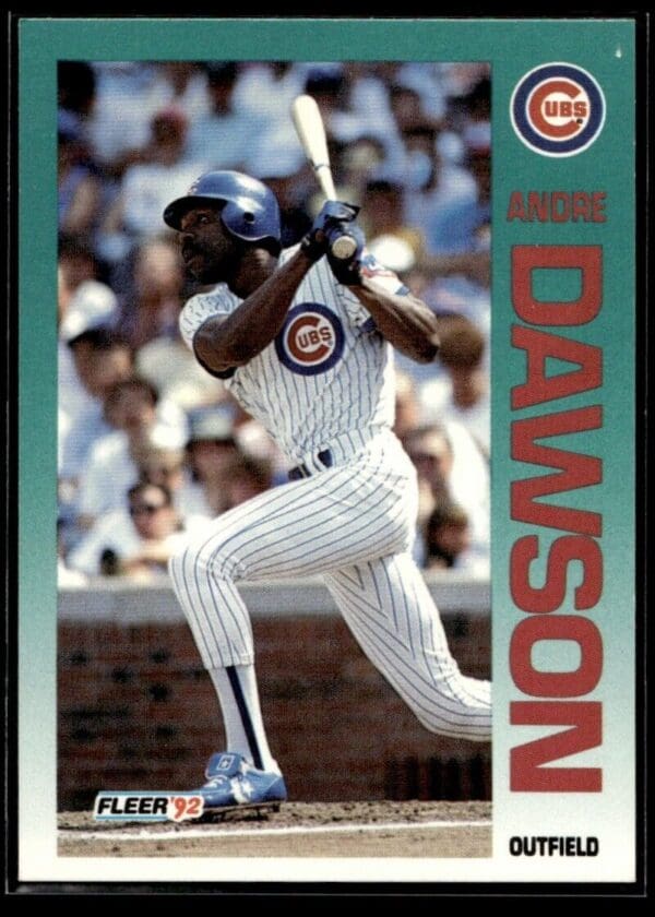 1992 Fleer Chicago Cubs #379 Andre Dawson