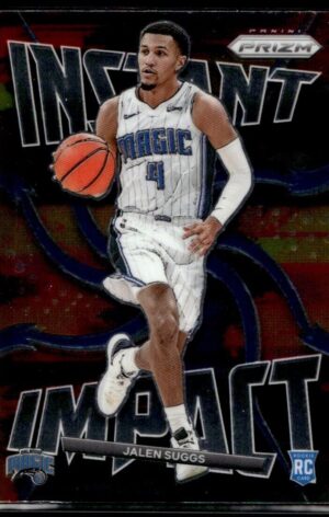 2021 Panini Prizm Instant Impact Orlando Magic #22 Jalen Suggs RC Rookie