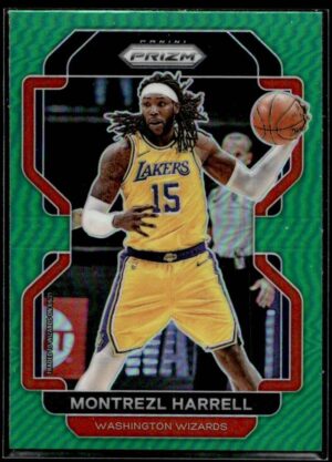 2021 Panini Prizm Los Angeles Clippers #42 Montrezl Harrell Green