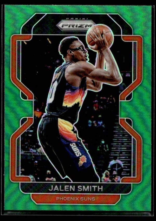 2021 Panini Prizm Phoenix Suns #110 Jalen Smith Green