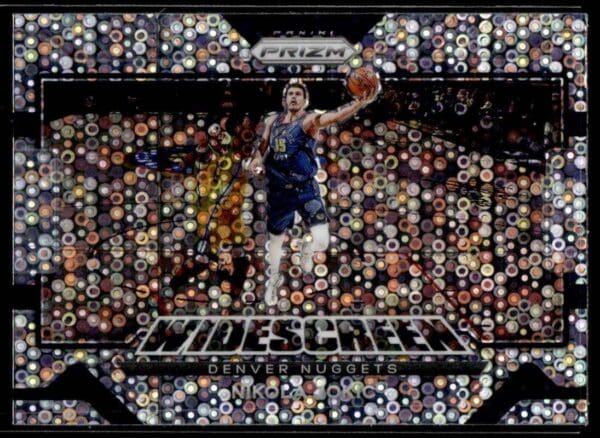 2021 Panini Prizm Widescreen Denver Nuggets #8 Nikola Jokic Silver Disco
