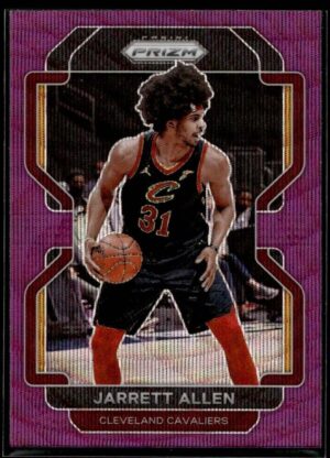 2021 Panini Prizm Cleveland Cavaliers #209 Jarrett Allen Purple Wave