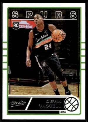 2020 Panini Chronicles Classics San Antonio Spurs #648 Devin Vassell RC Rookie