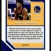 2020 Panini Chronicles Threads Golden State Warriors #93 James Wiseman RC Rookie